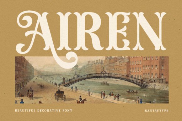 Airen Font Review: Elevating Vintage Campaigns with Style