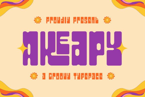Akeapy: The Retro Display Font for Bold Campaigns