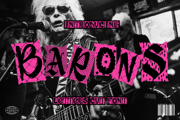 Barons: A Bold Display Font for Editorial Impact