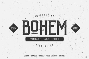 Bohem Typeface for Bold Web Design