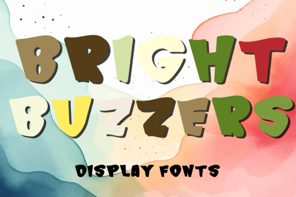 Bright Buzzers: The Bold Display Font for Crafters