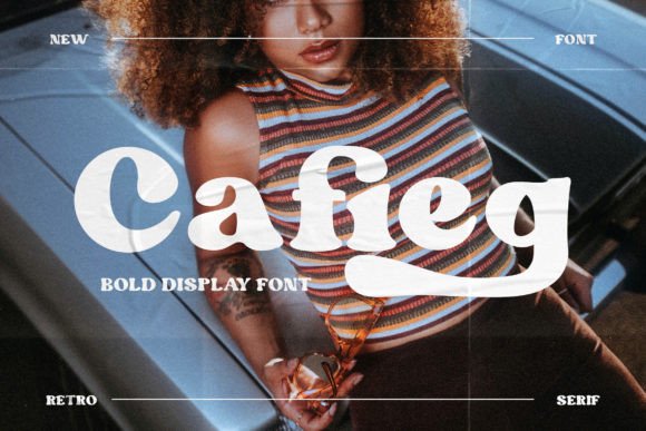 Cafieg: A Bold Display Font for Modern Web Headers