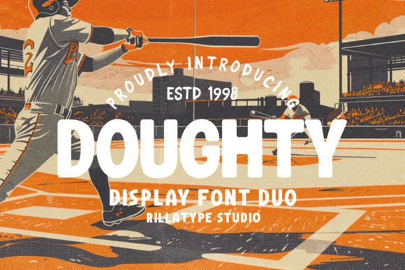 Doughty Typeface for Editorial Design