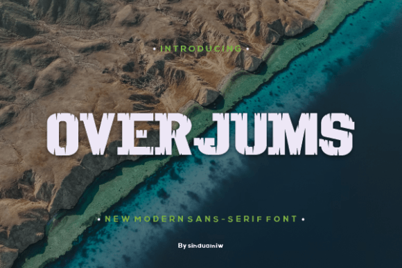 Elevate Editorial Design with Overjums Display Fonts