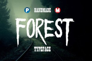 Forest Typeface: Urban Display Fonts for Branding