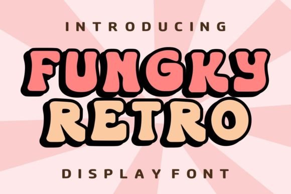 Fungky Retro Typeface for Bold Campaigns