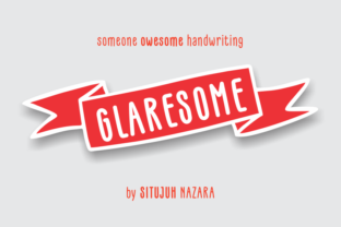 Glaresome Typeface for Modern Web Design
