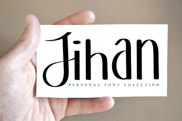 Jihan Handwritten Font for Modern Web Design