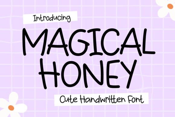 Magical Honey Font for Playful Branding