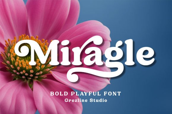 Miragle Font: A Retro-Modern Display Typeface Review
