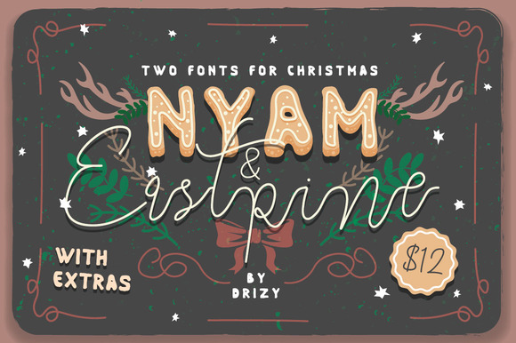 NYAM Eastpine Typeface for Holiday Campaigns
