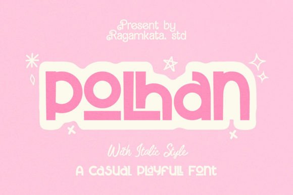 Polhan Typeface: Modern Display Fonts for Editors