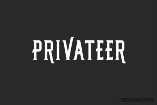 Privateer Typeface for Bold Campaign Headers