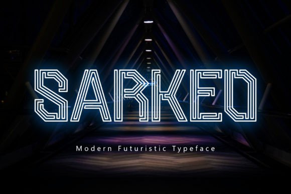 Sarkeo Typeface for Modern Web Design
