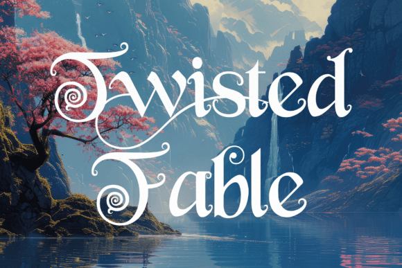 Twisted Fable Typeface for Fantasy Crafts